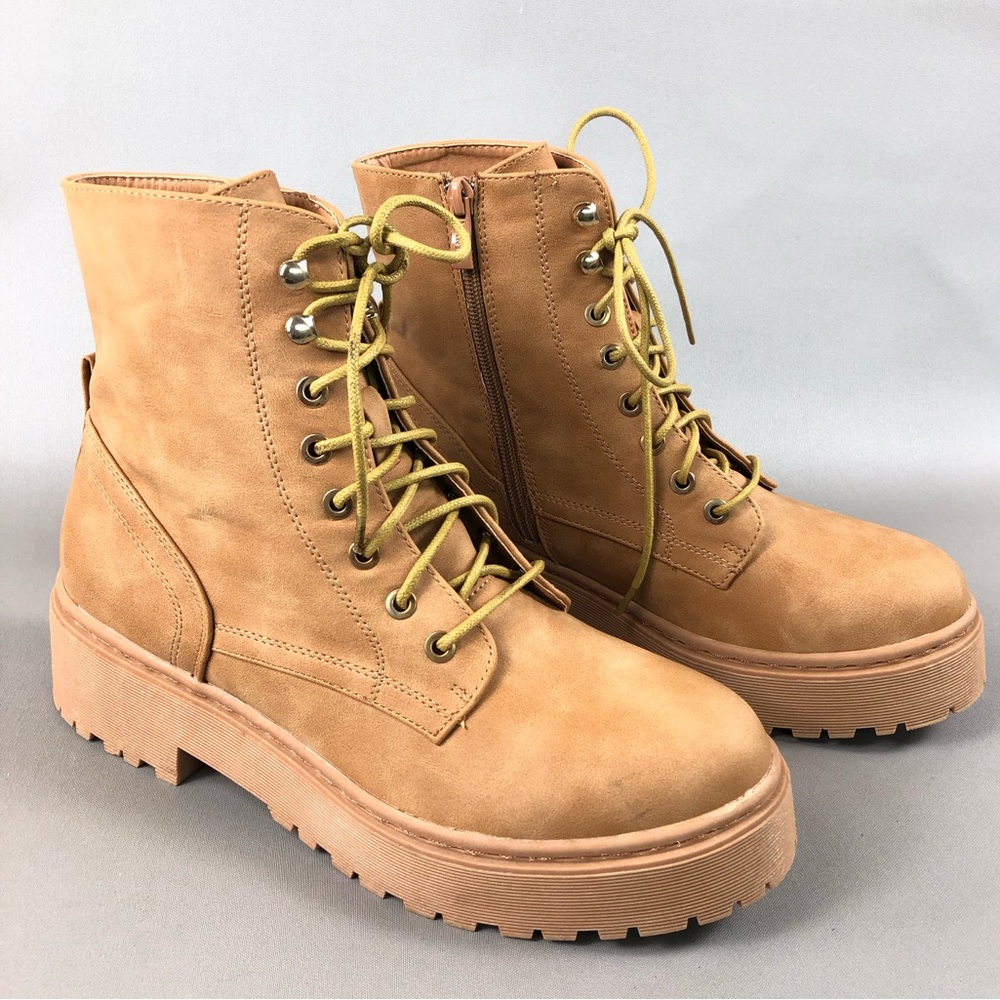Wanted Women’s Walker Combat Military Boots